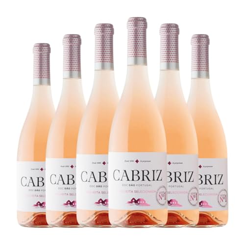 Cabriz Colheita Selecionada Rosé Dão 75 cl Rosé-Wein (Karton mit 6 Flaschen von 75 cl) von Cabriz