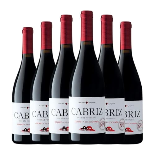 Cabriz Colheita Selecionada Tinto Dão 75 cl Rotwein (Karton mit 6 Flaschen von 75 cl) von Cabriz