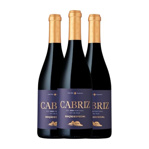 Cabriz Edicao Especial Dão 75 cl Rotwein (Karton mit 3 Flaschen von 75 cl) von Cabriz