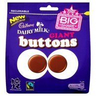 CADBURY DAIRY MILK GIANT BUTTONS LARGE BAG von Cadbury