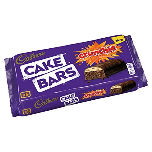 Cadbury Crunchie Cake Bars, je 5 Stück von Cadbury