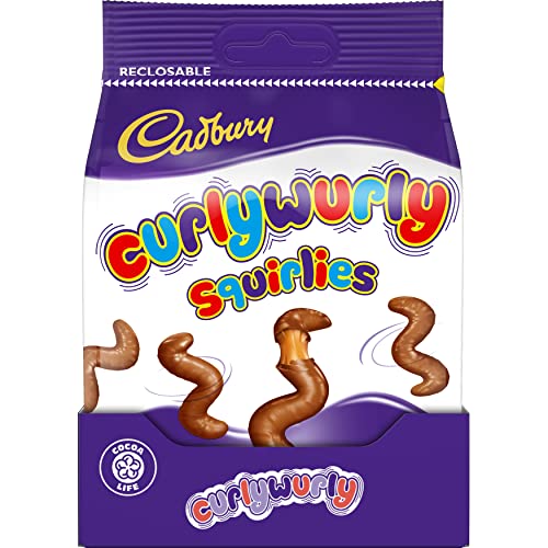 Cadbury Curly Wurly Squirlies, 110 g von Cadbury