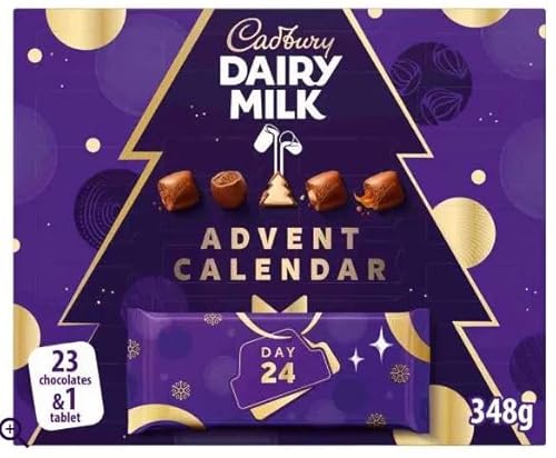 Cadbury Adventskalender für Milchmilch, 348 g von Cadbury