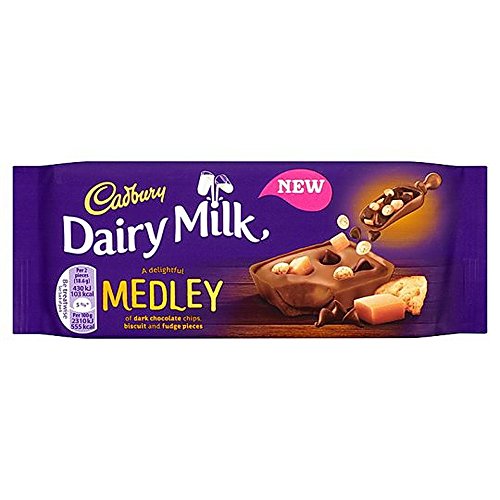 Cadbury Dairy Milk Medley Fudge 93g von Cadbury