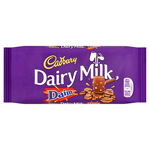 Cadbury Dairy Milk with Daim Chocolate Bar, 120g von Cadbury