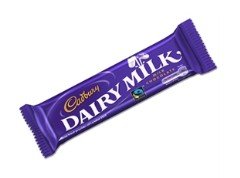 Cadbury Milchmilch Standard-Riegel, 49 g, 48 Stück von Cadbury