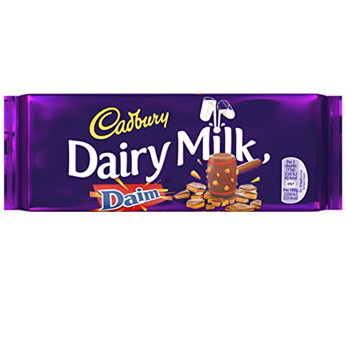 Cadbury Milchprodukte mit Daim 120g (Packung 15) von Cadbury