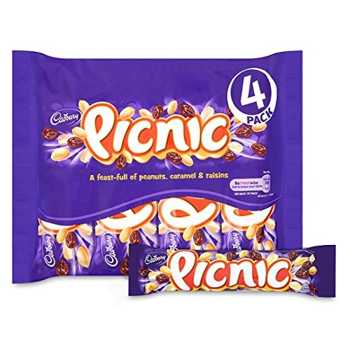 Cadbury Picknick (4 x 38 g) - 6 Stück von Cadbury