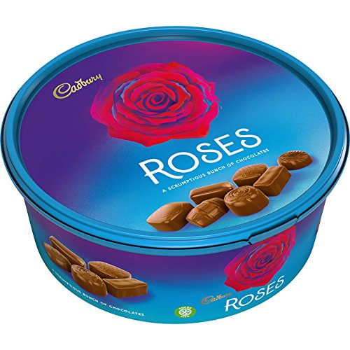 Cadbury Roses 660g Geschenkdose - einzeln verpackte Cadbury Pralinen von Cadbury