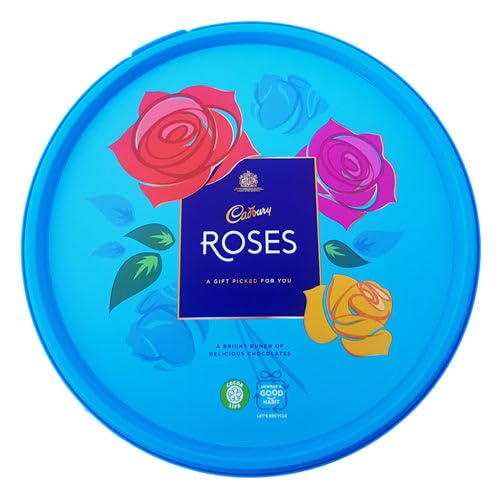 Cadbury Roses Tub 729g net. 748g incl. wraps - Geschenkdose von Cadbury