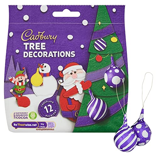 cadbury Milchschokolade Weihnachtsbaumschmuck 72g von Cadbury