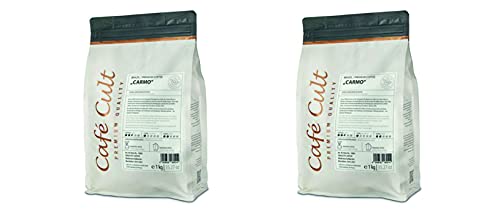 2 X NEU Café Cult Kaffee Brazil Carmo in 1 kg Tüte, ganze Bohne = 2 kg von Café Cult