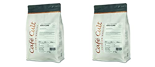 2 X NEU Café Cult Kaffee Congo Kivu 4 Lake in 1 kg Tüte, ganze Bohne = 2 kg von Café Cult