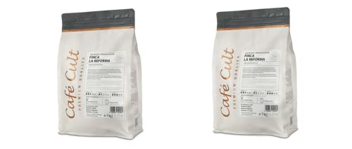 2 X NEU Café Cult Kaffee El Salvador "Finca La Reforma" in 1 kg Tüte, ganze Bohne = 2 kg von Café Cult