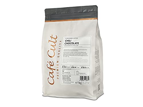 Cafe Cult Kaffee - Chili Chocolate - aromatisierte ganze Bohnen - 1KG von Cafe Cult