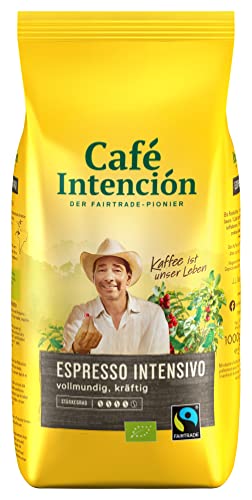 ESPRESSO Ecologico von Café Intención, 8x1000g Bohnen von Café Intención