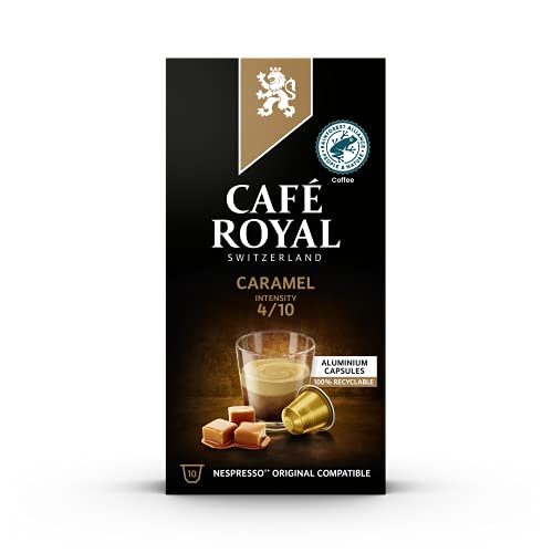 Café Royal Caramel Flavoured Edition 50 Nespresso kompatible Kapseln, 1 x 10 Kapseln von Café Royal