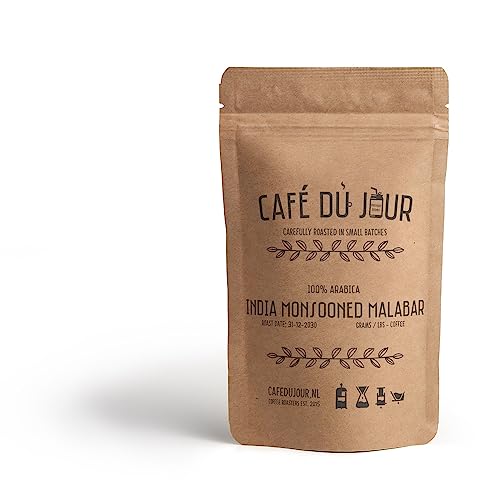 Café du Jour 100% Arabica Indien Monsooned Malabar 250 Gramm von Café du Jour