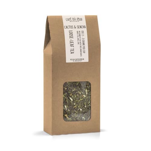 Kaktus & Sencha - Grüner Tee 100 Gramm - Café du Jour loser Tee von Café du Jour