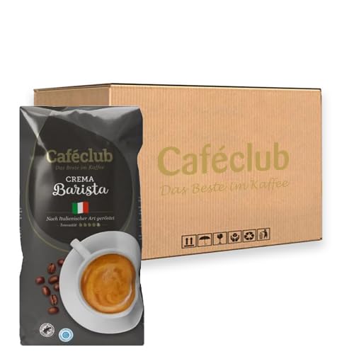 Caféclub - Crema Barista Bohnen - 8x 1kg von Caféclub