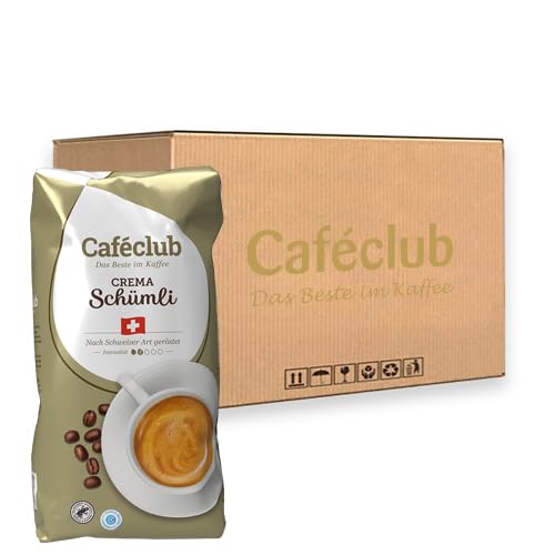 Caféclub - Crema Schümli Bohnen - 8x 1kg von Caféclub