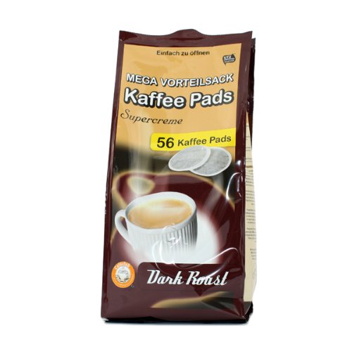 Cafeclub Supercreme VorteilPads Dark KaffeePads 10x56 Stuck von Caféclub