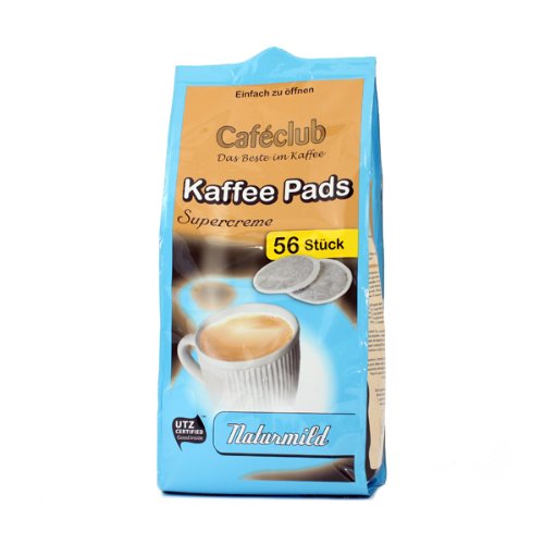 Cafeclub Supercreme VorteilPads Mild KaffeePads 10x56 Stuck von Caféclub