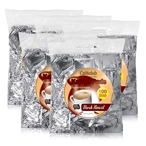 Kaffeepads Caféclub Megabeutel Dark Roast 500 Pads von ebaney