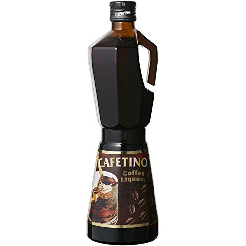 Cafetino Kaffelikör – 0,7l, 17% Vol. – Interessantes Flaschendesign in Kaffeekocher-Form von Cafetino