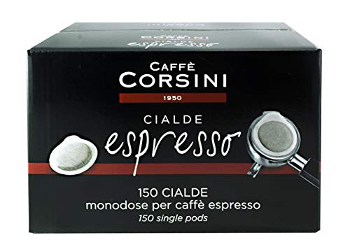 Caffè Corsini Espresso Gemahlener Kaffee 150 ESE Pods, 1600 g von CAFFÈ CORSINI 1950