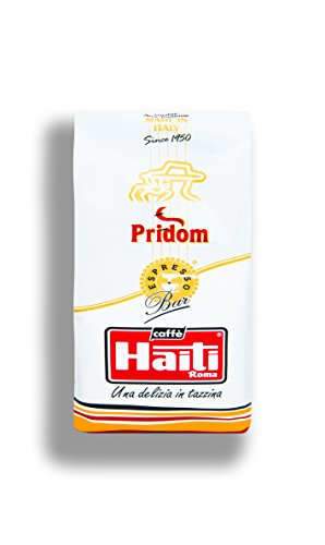 Caffè Haiti Roma Pridom hochwertige Kaffeebohnen in 1 kg Packungen handwerkliche Röstung von Caffè Haiti Roma