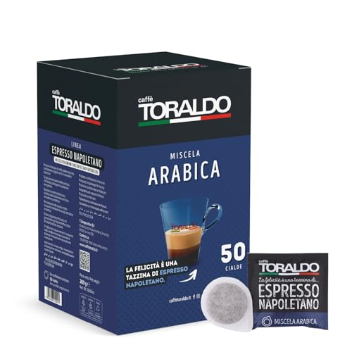 CAFFÈ TORALDO - MISCELA ARABICA - Box 50 PADS ESE44 7g von caffè toraldo