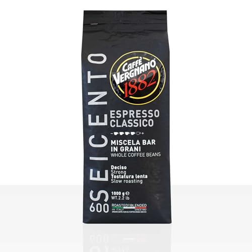 Caffè Vergnano 1882 Caffè Vergnano Espresso Classico '600-6 x 1kg Kaffee ganze Bohne von Caffè Vergnano 1882