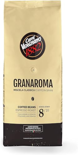 Caffè Vergnano 1882 Kaffeebohnen Granaroma - 1 Kg (1er Pack) von Caffè Vergnano 1882