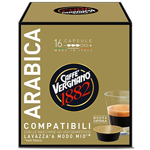 Vergnano Espr Arabico 16Kapseln Compatible A Modo Mio von Caffè Vergnano 1882