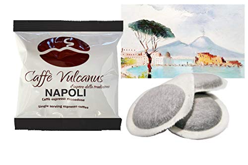 Caffè Vulcanus - 150 Kaffeepads ESE 44 mm - Napoli Blend von Caffè Vulcanus