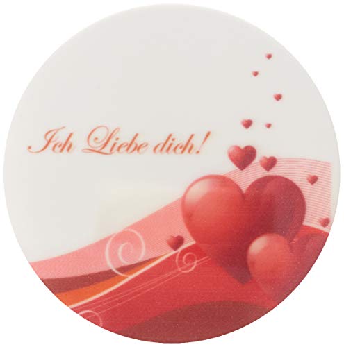 Cake Company Zuckeraufleger "Ich liebe Dich!" 10 cm 1er Pack (1 x 136 g) von Cake Company