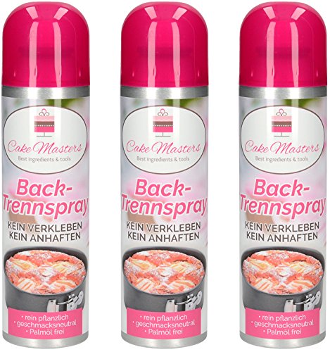 Cake Masters Trennspray Backtrennspray 3er Pack (3 x 200ml) von Pati-Versand