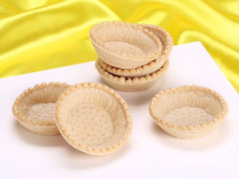 Tartelettes Snack neutral rund 7cm 28 Stück von Cake-Masters