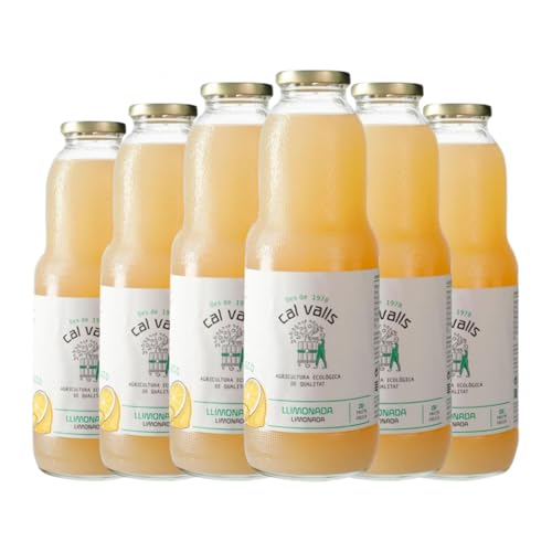 Getränke und Mixer Cal Valls Zumo de Limonada 1 L (Karton mit 6 Flaschen von 1 L) von Cal Valls Aliments Ecològics i Naturals