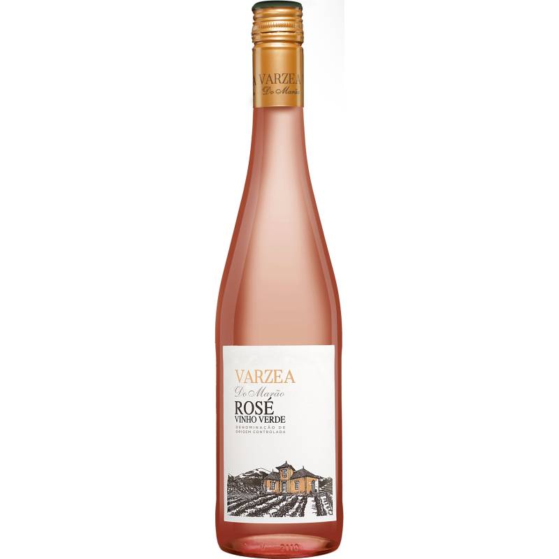 Varzea Do Morão Vinho Verde Rosé 2023  0.75L 8.5% Vol. Roséwein Halbtrocken aus Portugal von Calçada Wines