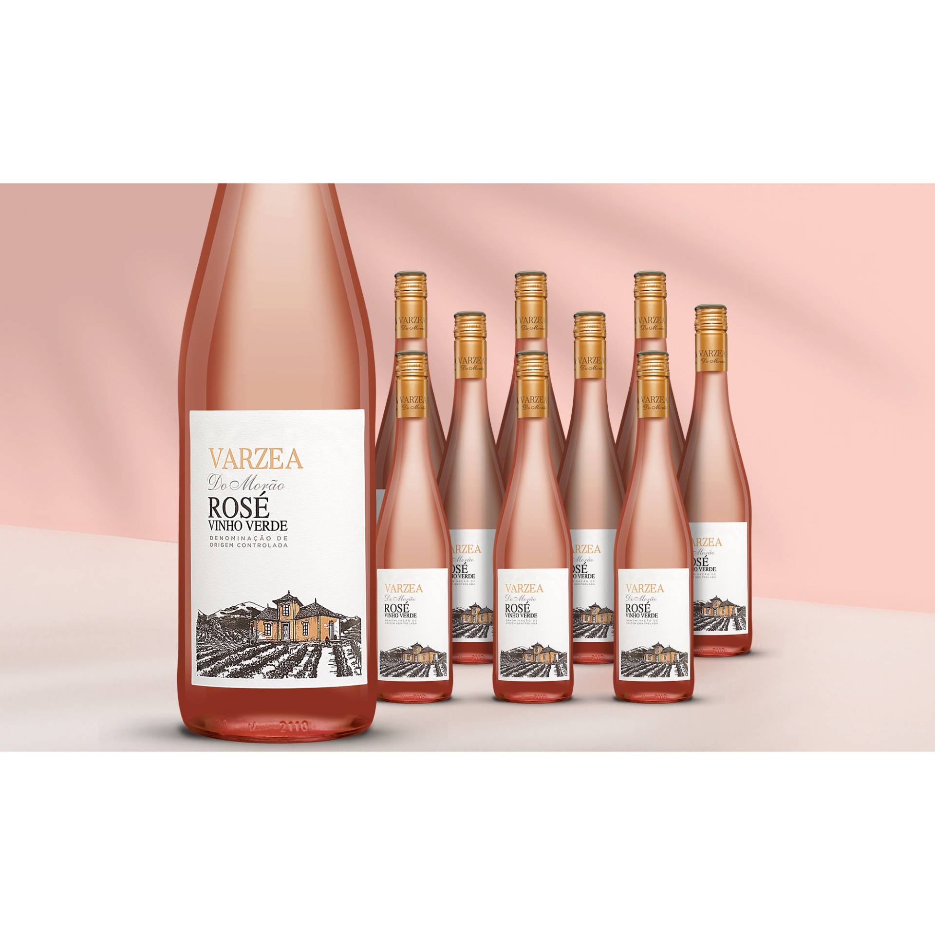 Varzea Do Morão Vinho Verde Rosé 2024  7.5L 8.5% Vol. Weinpaket aus Spanien von Calçada Wines