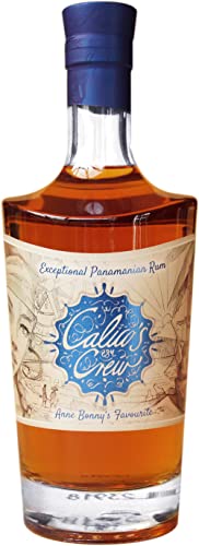 Calico's Crew | 1x 0,7 l Premium Rum aus Panama – 40% vol. und 8 Jahre alte Reifung – fassgelagert mit feiner Note von Frucht und Vanille – edle Flasche als Geschenk | Anne Bonny’s Favourite von Calico's Crew