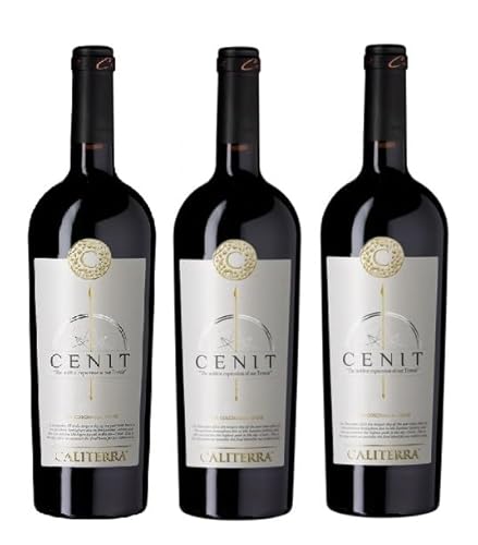 3x 0,75l - 2017er - Caliterra - Cenit - Valle del Colchagua D.O. - Chile - Rotwein trocken von Caliterra