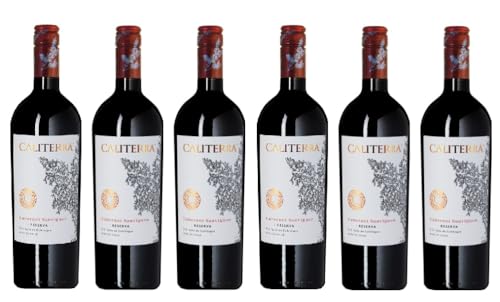 6x 0,75l - 2021er - Caliterra - Reserva - Cabernet Sauvignon - Valle de Colchagua D.O. - Chile - Rotwein trocken von Caliterra