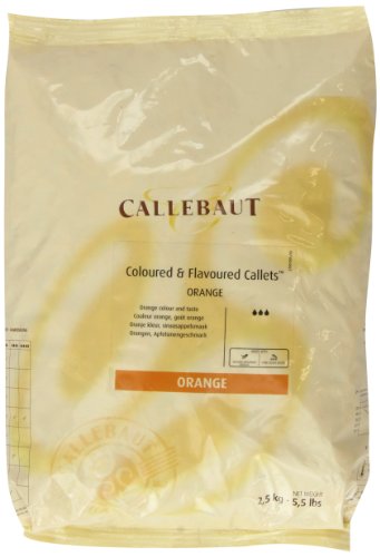 Callebaut Schokolade Orange Flavor Easi-Melt Knöpfe Callets 2,5 Kg von Callebaut
