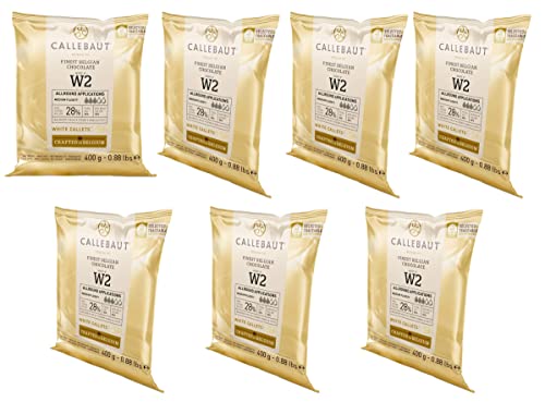 Callebaut White Chocolate 'W2' Callets - Pack Size = 7x0.4kg von Callebaut