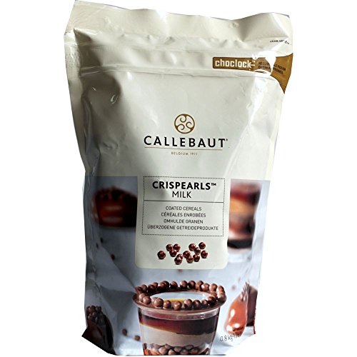 Crispearls, knusprige Perlen mit Kekskern, Vollmilch, 30% Kakao, Callebaut, 800g von Callebaut