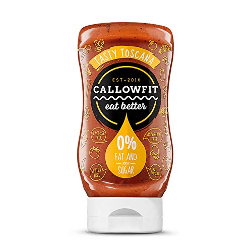 CallowFit Tasty Toskana Sauce Null Calori 300 ml von Callowfit