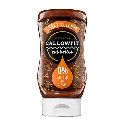 Salsa CURRY KETCHUP. Formato da 300ml. von Callowfit